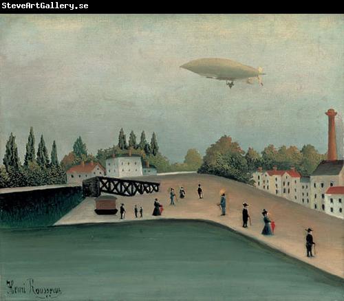 Henri Rousseau View of the Quai d'Ivry